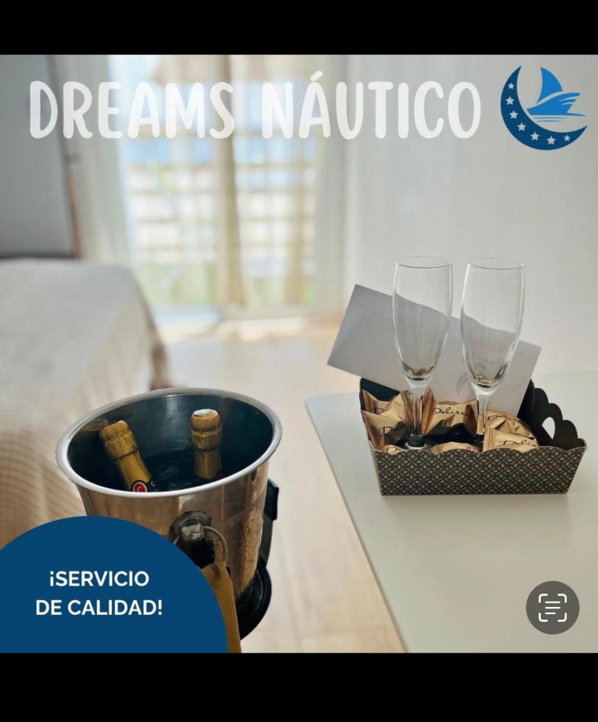 Hostal Playa Dreams Nautico Adults Garrucha Bagian luar foto